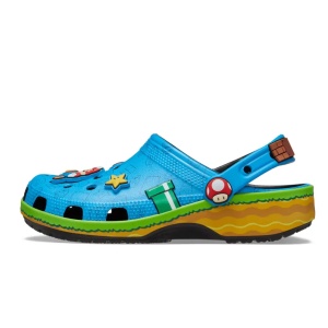 Nintendo x Crocs Classic Clog Super Mario Blue