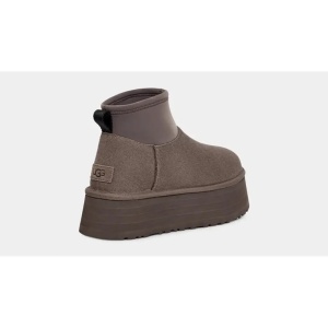 UGG Classic Mini Dipper Boots Thunder Cloud - Img 2