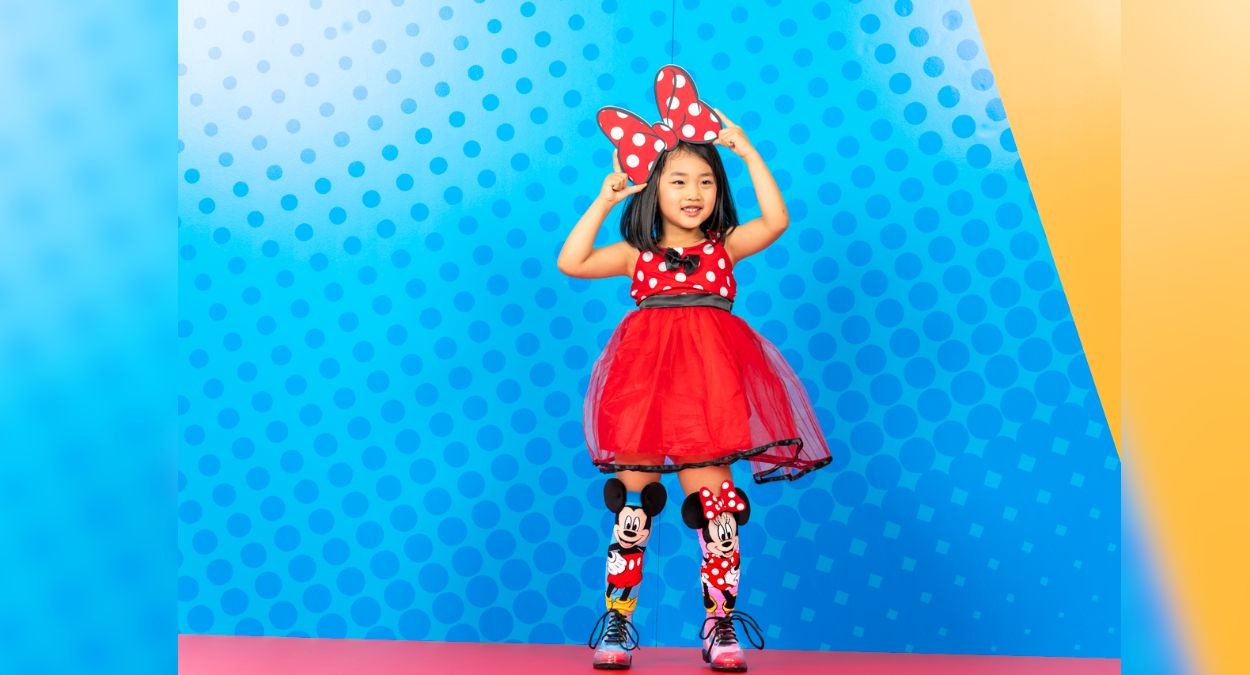 Șosete Madmia pentru fete fantasy Mickey și Minnie 6-99 ani