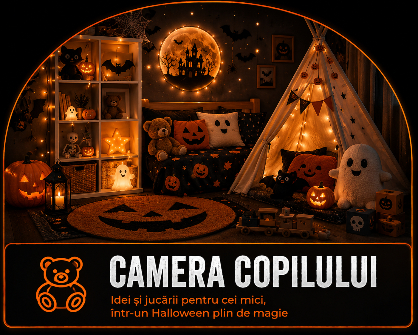 Camera copilului Halloween