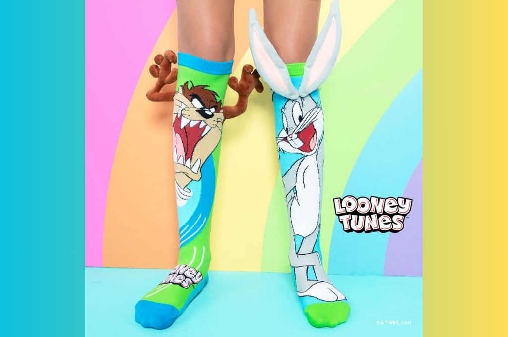 Șosete pentru băieți Bugs Bunny și Taz 6-99 ani