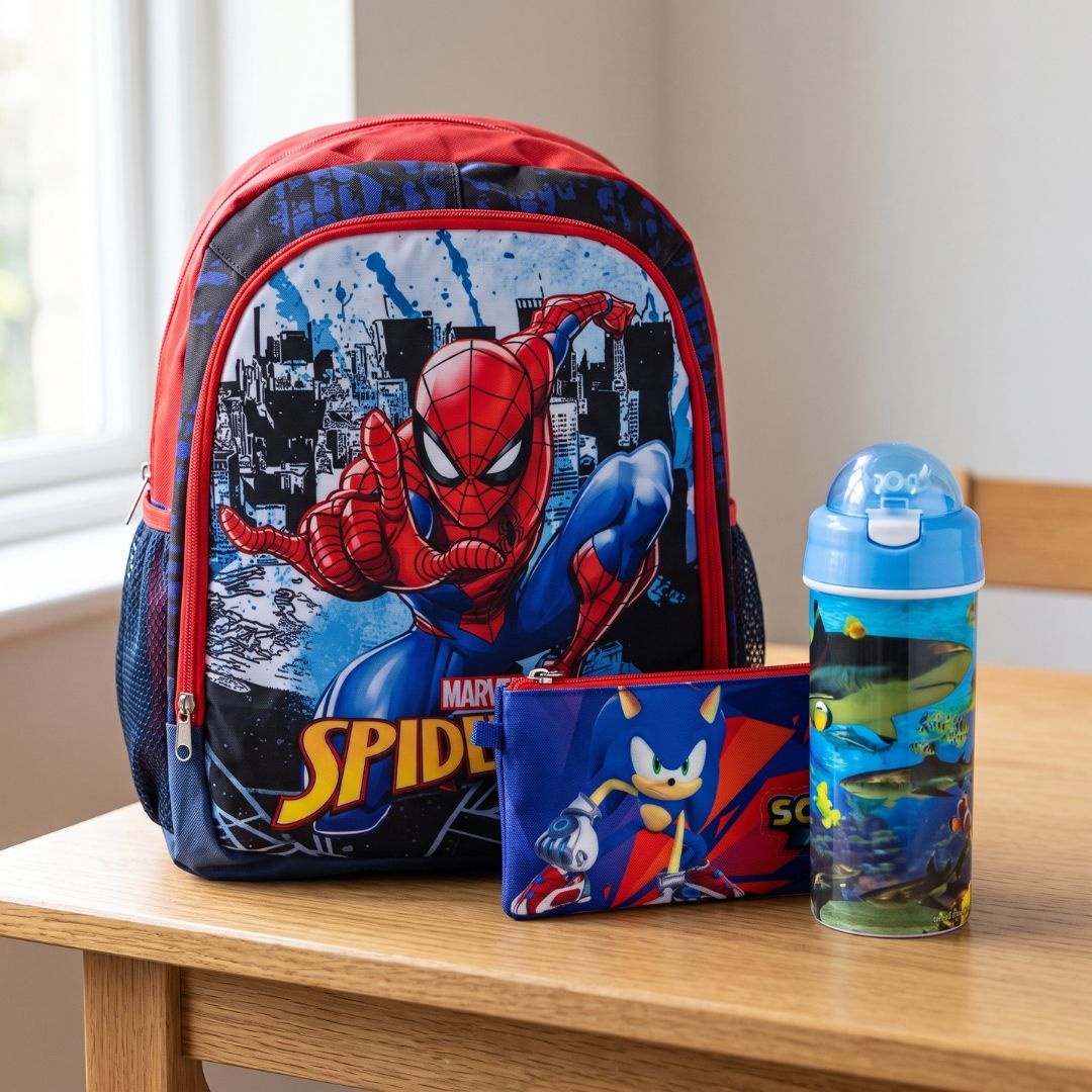 Pachet Spider-Man School Hero