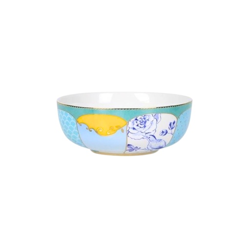 Bol din porțelan, Pip Studio, Multicolor, 15 cm, colecția Royal Multi