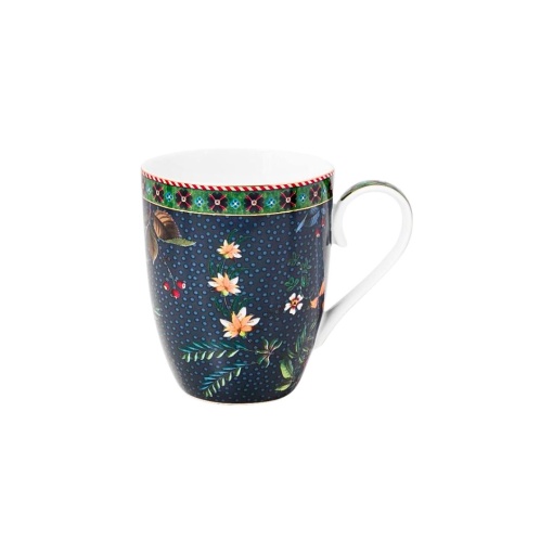 Cană porțelan, Pip Studio, Blue, 350ml, colecția Berry Blues