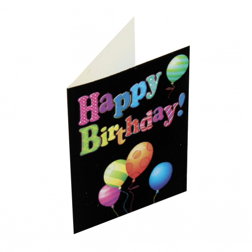 Mini felicitare Happy B-day
