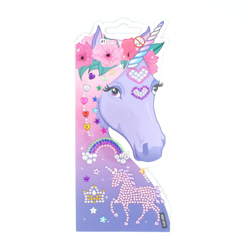 Set stickere Glimmering Unicorn 17 bucati