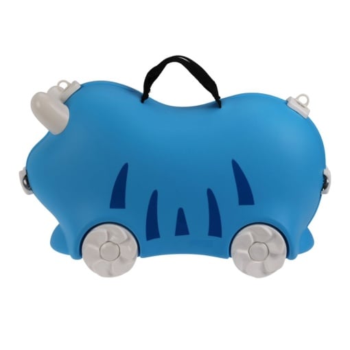 Troller Copii Tip Elefant Albastru – Valiză Ride-On, Cabin Approved, 52x21x32 cm
