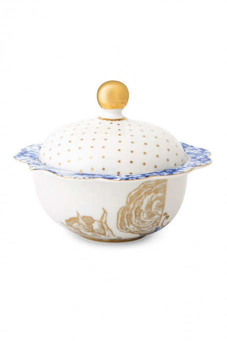 Zaharniță porțelan, Pip Studio, White, 235 ml, colecția Royal White