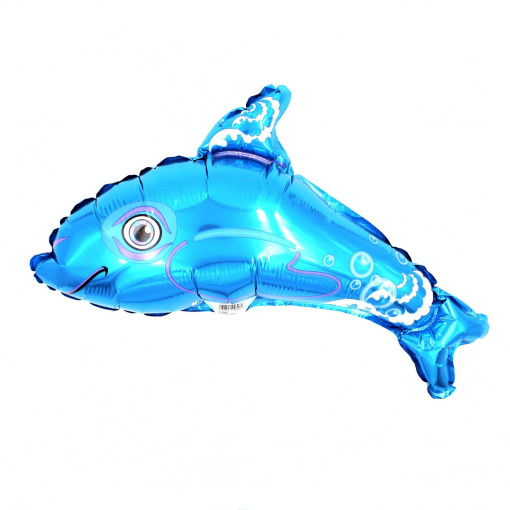 Balon zoo pentru copii Delfin albastru