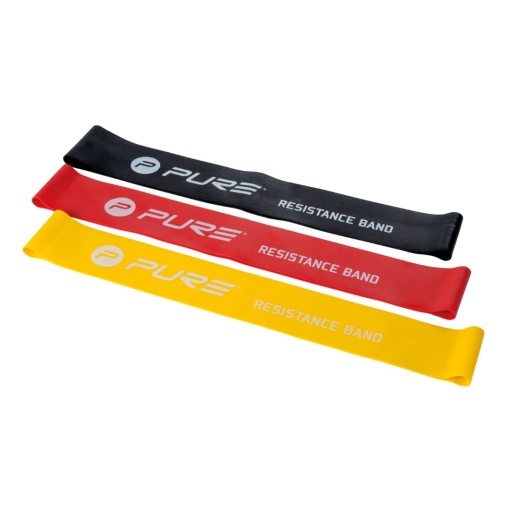 Set benzi de rezistență Pure 2 Improve – 3 niveluri, 100% latex
