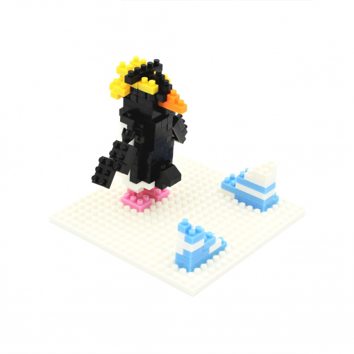 Set construcție Microbricks pinguin 169 piese