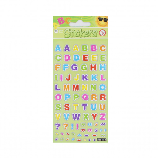 Set stickere Pattern Letters