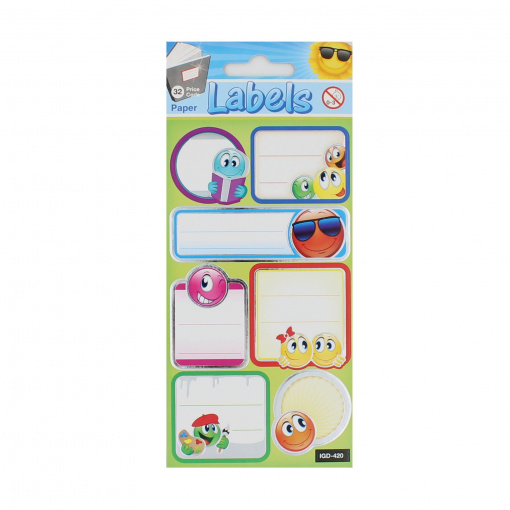 Set stickere Smiling Labels