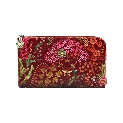 Geantă pentru cosmetice, Pip Studio, Red, 21x12.5x3.5 cm, colecția Querida