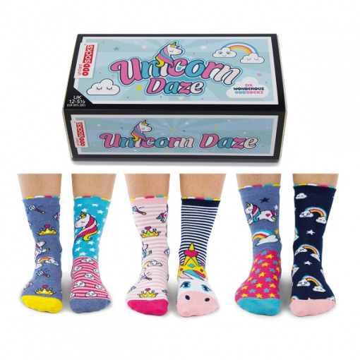 Комплект от 6 детски чорапа Unicorn Daze