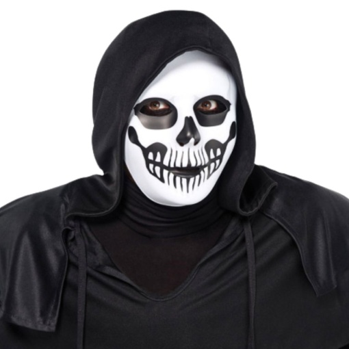 Mască pentru Halloween, Amscan, model craniu, one size