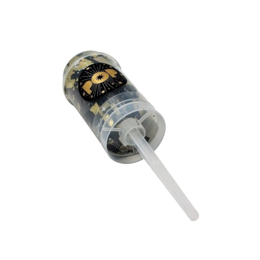 Tun Confetti Push Pop Negru-Auriu – Efect Exploziv de Sclipici pentru Petreceri Glam