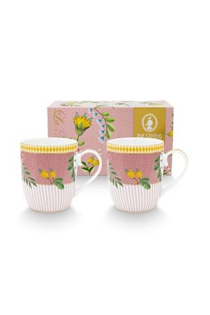 Set 2 cani din porțelan, Pip Studio, 145ml, colecția La Majorelle