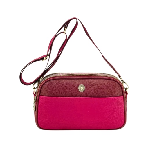 Geantă Frida crossbody, Red, 26.5x7.5x16.5 cm, colecția Uni, Pip Studio