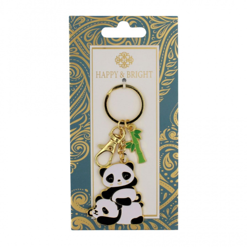 Breloc Happy & Bright ursuleți panda