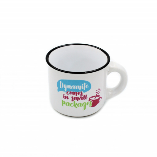 Ceșcuță espresso Dymanite comes in small packages