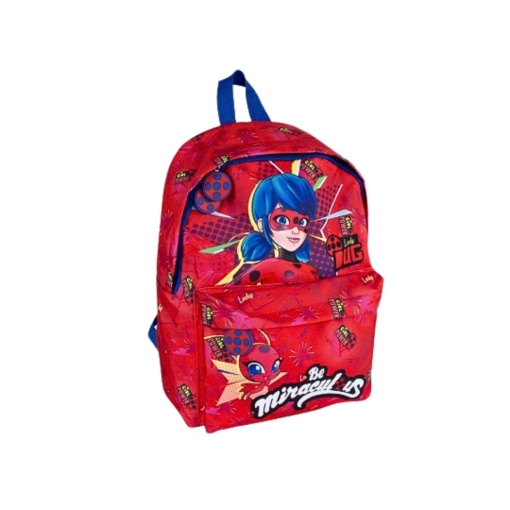 Rucsac, Perletti, model Lady Bug, 38 x 26 x 16 cm, colecția Ladybug – Miraculous