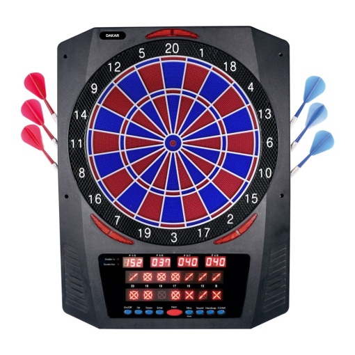 XQ Max Dakar – Țintă Electronică Darts pentru 1–8 Jucători cu Display Extins și 580 de Opțiuni de Joc