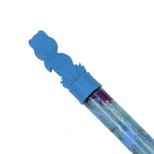 Baghetă baloane 35cm dinozaur albastru 125ml