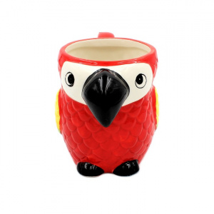 Cană ceramică formă de papagal 250ml - Img 2