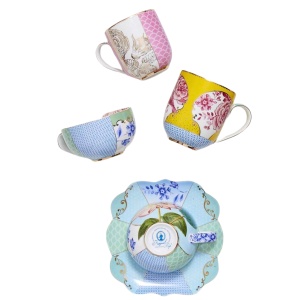 Cană din porțelan, colecția Royal Multi, Pink, 260 ml, Pip Studio