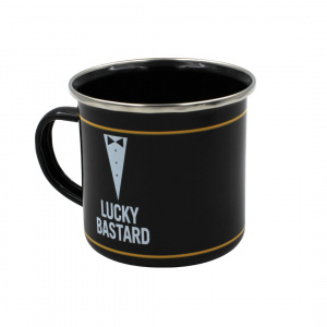 Cană metalică Lucky Bastard 360 ml - Img 3