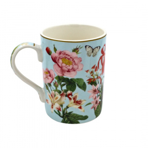 Cană porțelan Botanic Garden cu capac și infuzor 350ml - Img 3