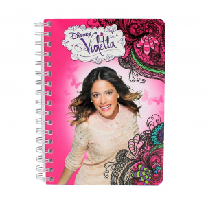 Carnetel A6 cu spirala Violetta 07 - Img 1