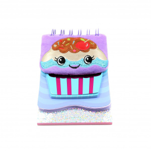 Carnețel multicolor 3D Muffin/Cupcake 120 pagini