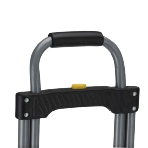 Cărucior pentru transport, pliabil, cu mâner telescopic, max. 60 kg, platformă rabatabilă