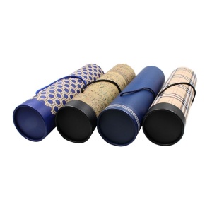 Cutie cadou pentru sticle, Canpol, tartan, 34 cm, 8 cm diametru