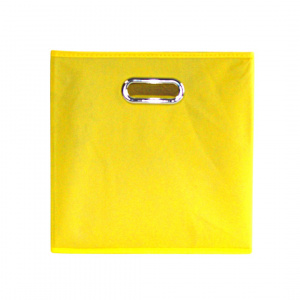 Cutie depozitare culoarea galben 30×30 cm