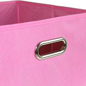 Cutie depozitare culoarea roz 30×30 cm