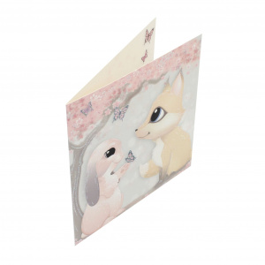 Felicitare Premium Lovely Animals