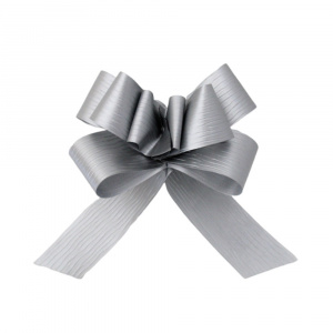 Fundă Flower cu autoformare culoarea argintie - Img 1