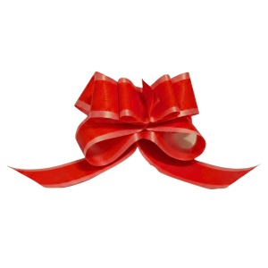 Fundă Flower cu autoformare culoarea roșu