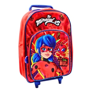Ghiozdan troller, Lady Bug, 36 cm, Brand Perletti - Img 3