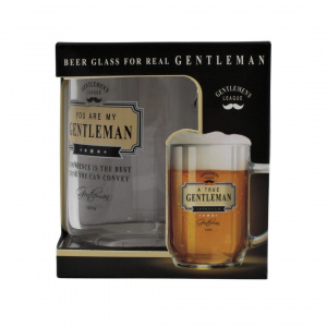 Halbă de Bere "Confidence is the best thing you can convey" - 500 ml - Ambalată în Cutie Cadou Premium