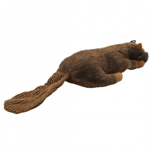 Jucărie pentru câini, cu sunet, model castor, 44 cm