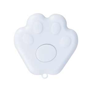 Dispozitiv 4 în 1, pentru monitorizare animale, formă de lăbuță, bluetooth, Pets Collection, 4.2x4x1 cm