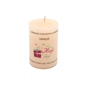 Lumânare parfumată Magic Days vanilie 7.5cm