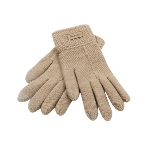 Mănuși damă, Antonio, cu funcție touch, culoare bej, one size