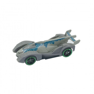 Mașinuță copii dino gri-albastru 8cm - Img 1