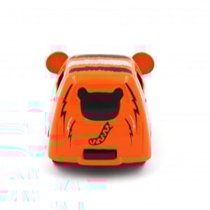 Mașinuță cu sistem pull-back tigru portocaliu - Img 3