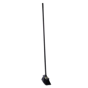 Mătură de uz casnic cu coadă, materiale reciclate, culoare negru, 120 cm